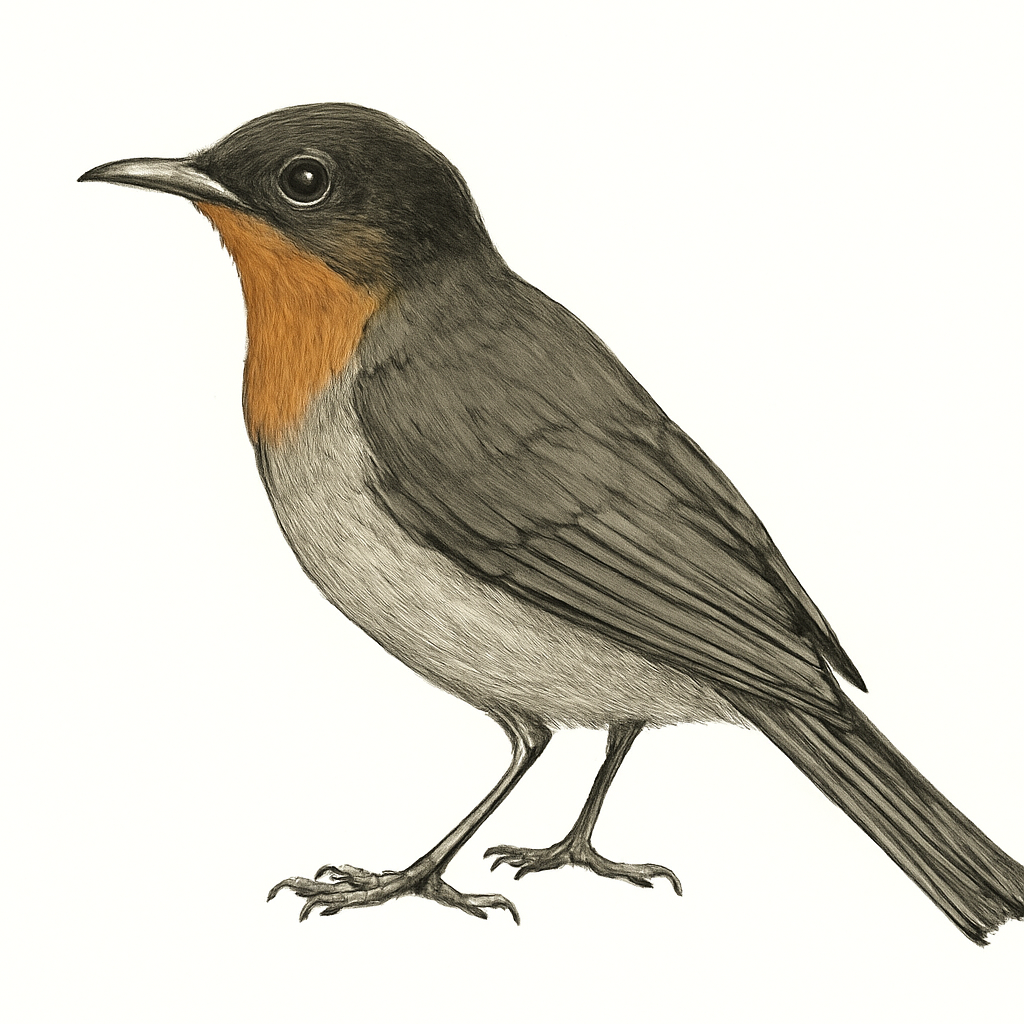 Zamboanga Bulbul illustration