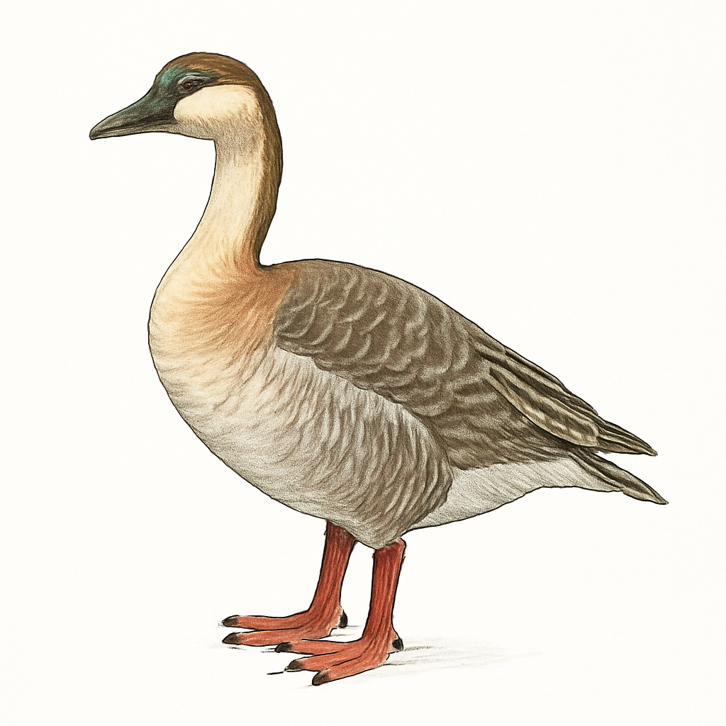 Swan Goose illustration