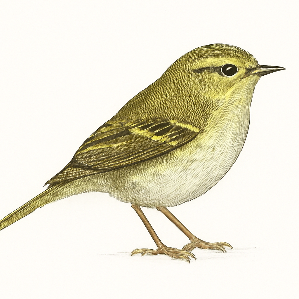 Ilustración de Mosquitero de David