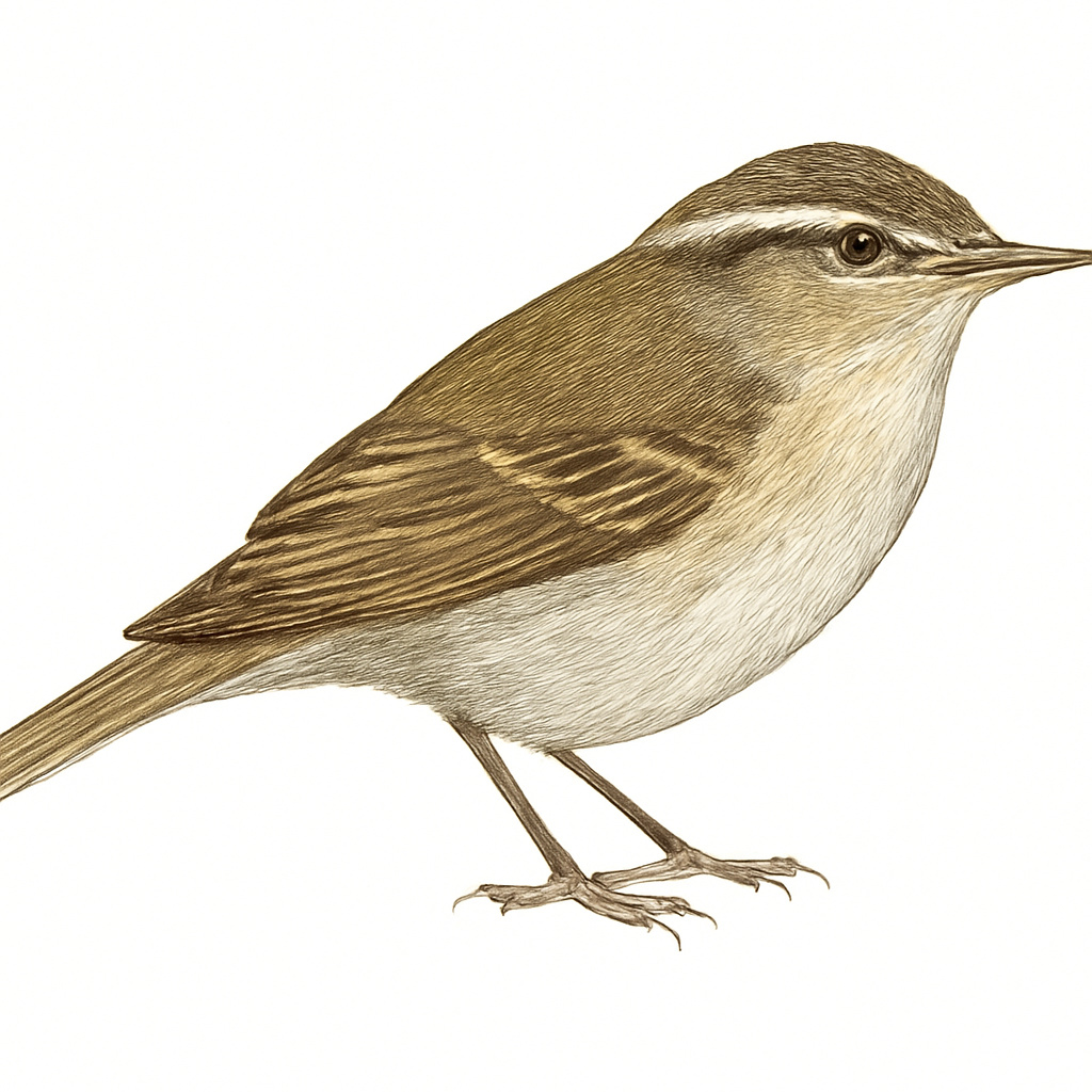 Illustration de Pouillot de Martens