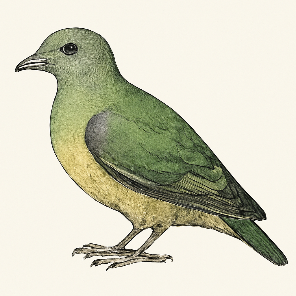 Illustration de Colombar à gros bec