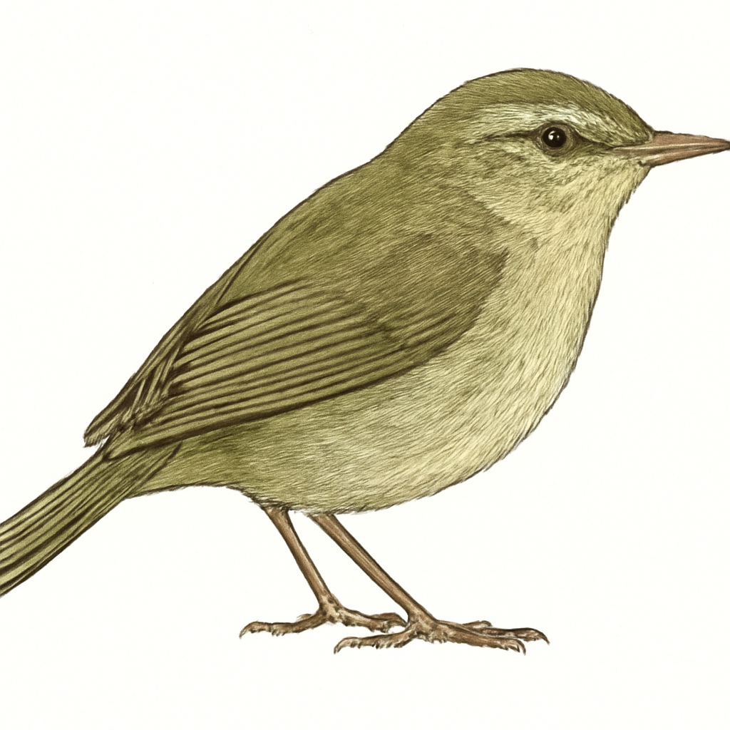 Ilustración de Cetia Japonés