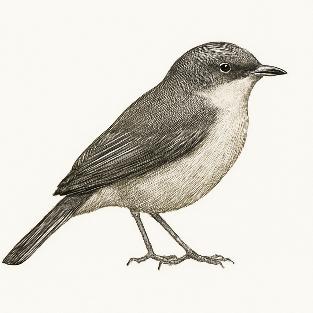 Eastern Orphean Warbler illustration
