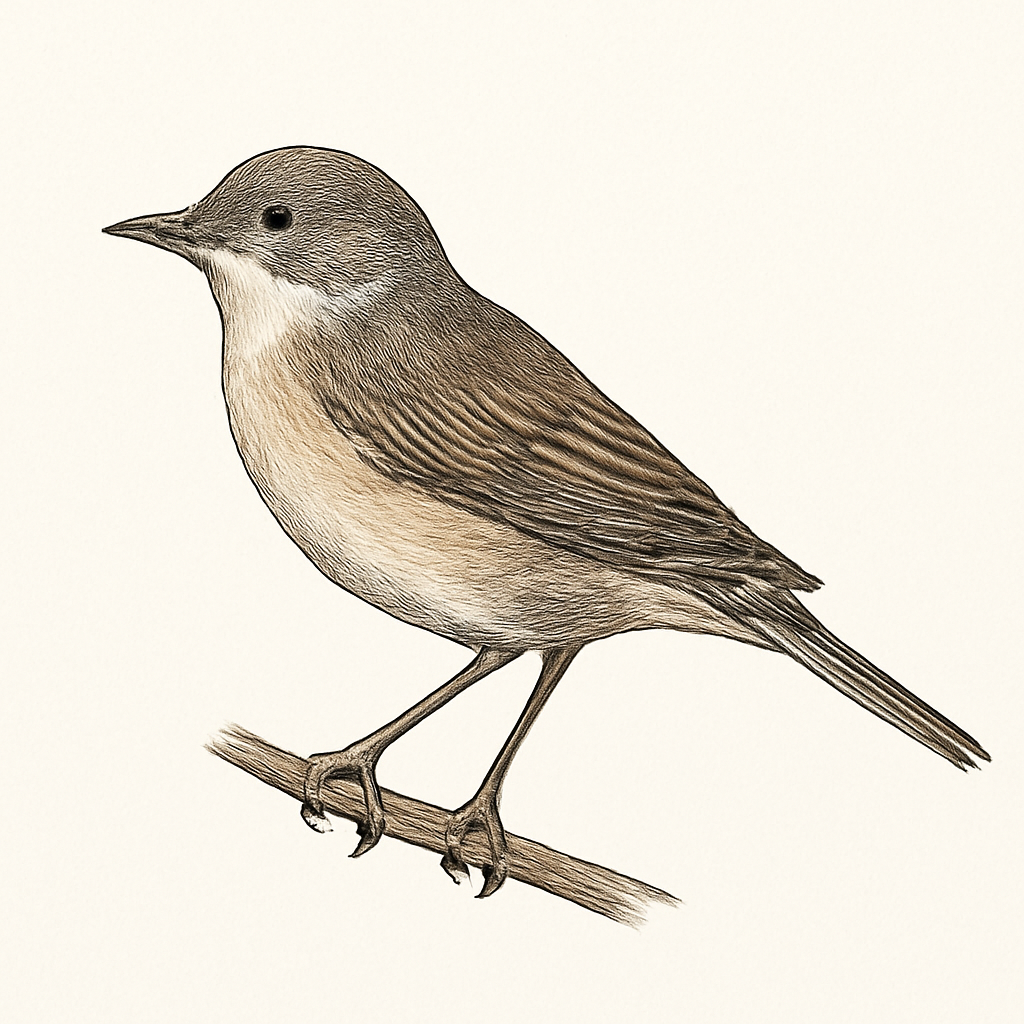 Common Whitethroat illustration