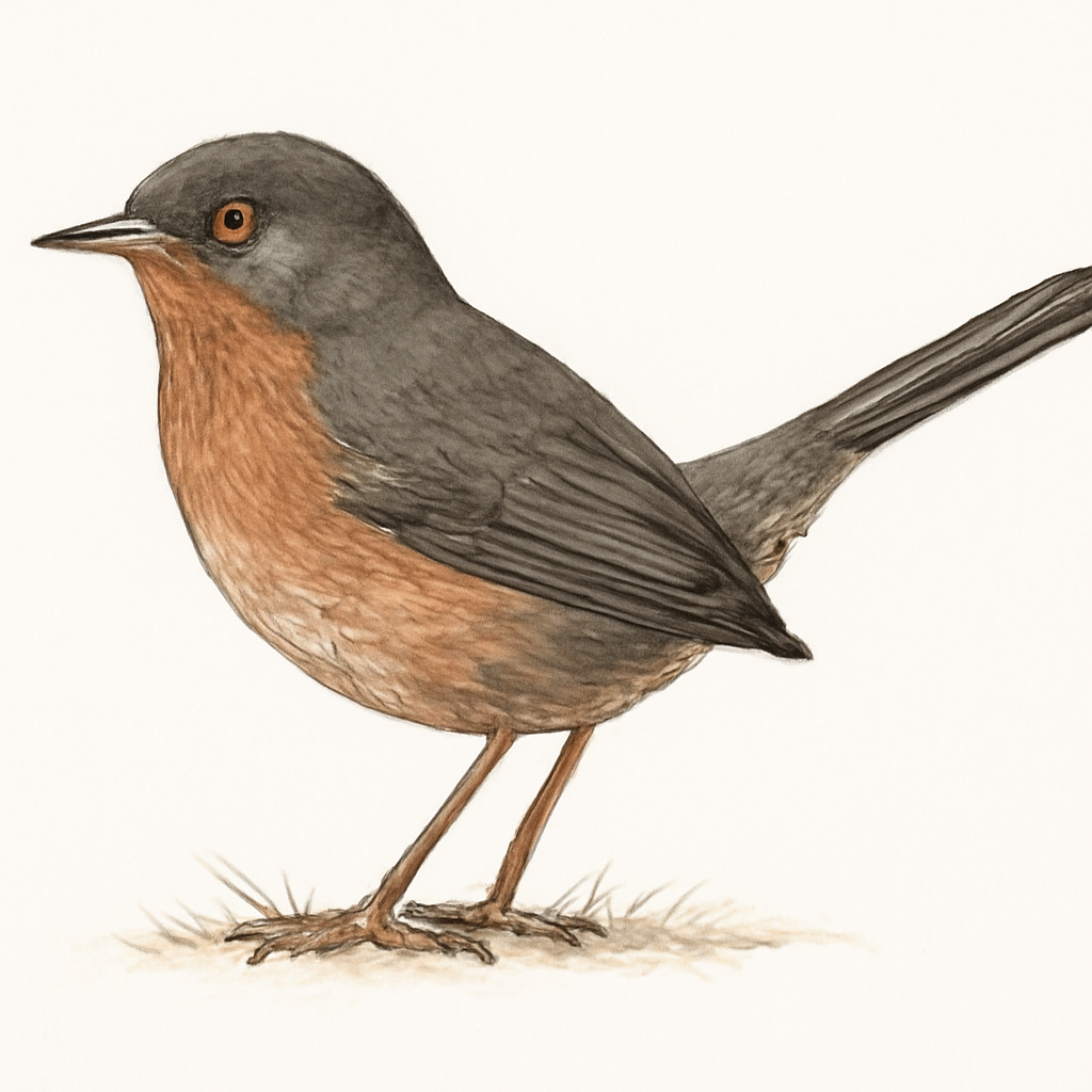 Dartford Warbler illustration