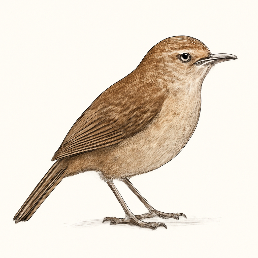 Ilustración de Timalí de Jerdon