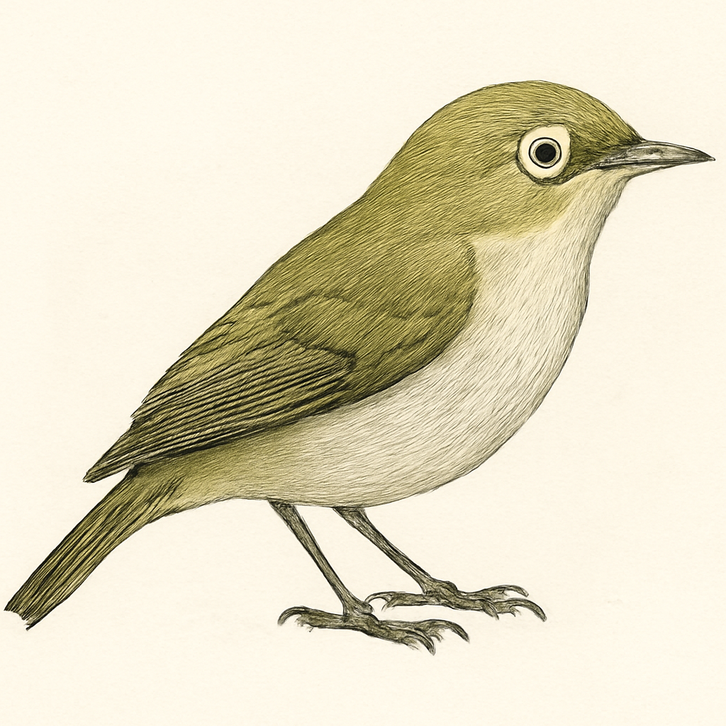 Illustration de Zostérops d'Aldabra
