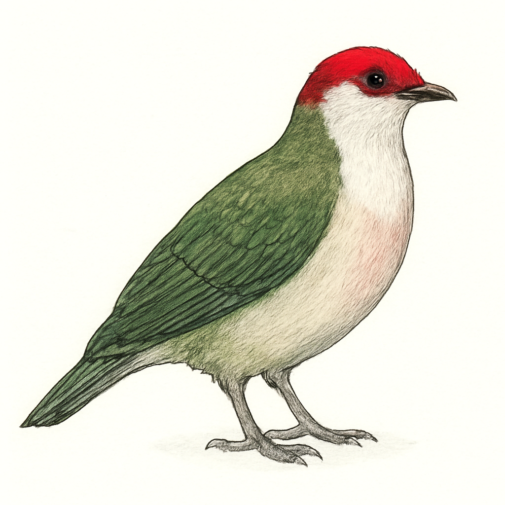 Illustration de Ptilope jambou
