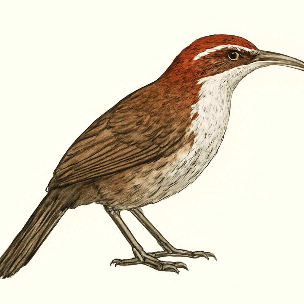 Illustration de Pomatorhin à long bec