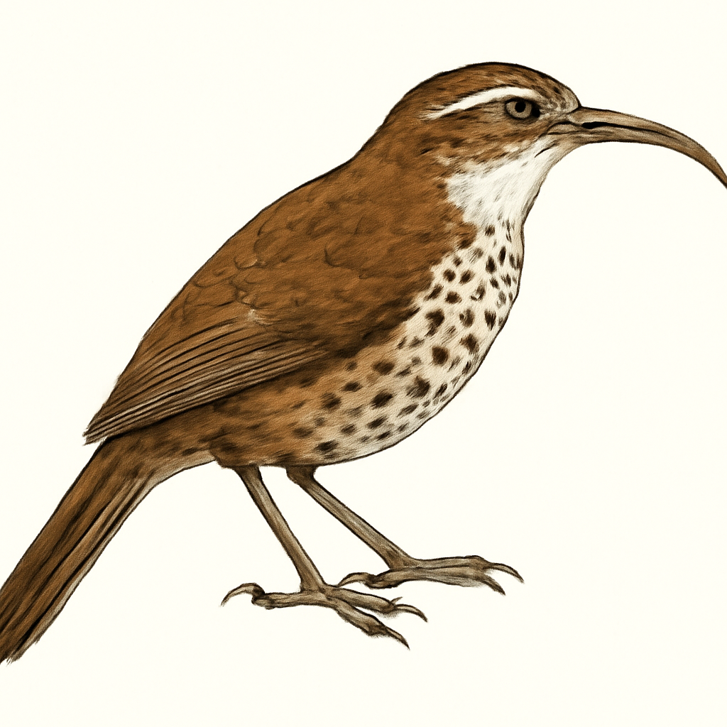 Illustration von Fleckenbrustsäbler