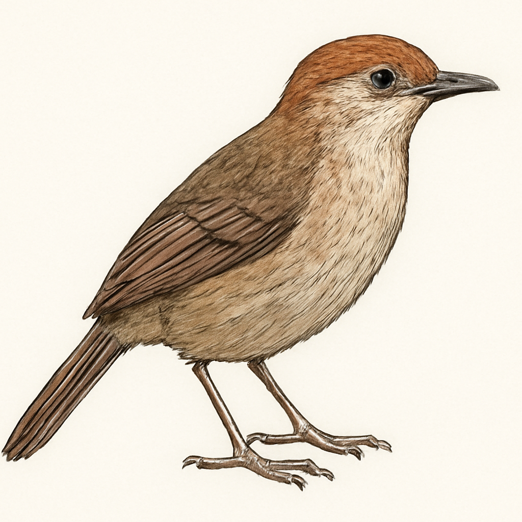 Illustration de Akalat géant