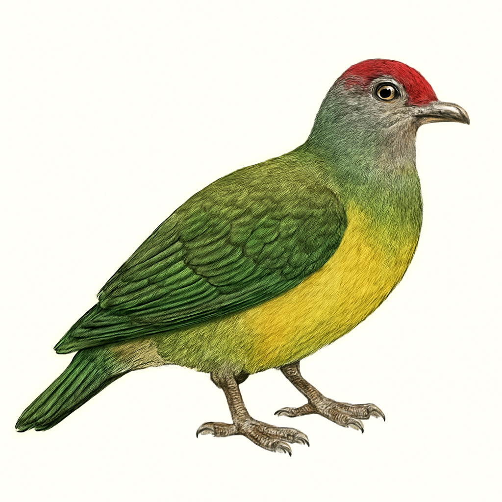Illustrazione di Wallace's Fruit-Dove