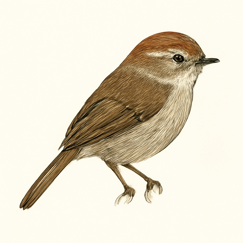 Illustration de Alcippe brun
