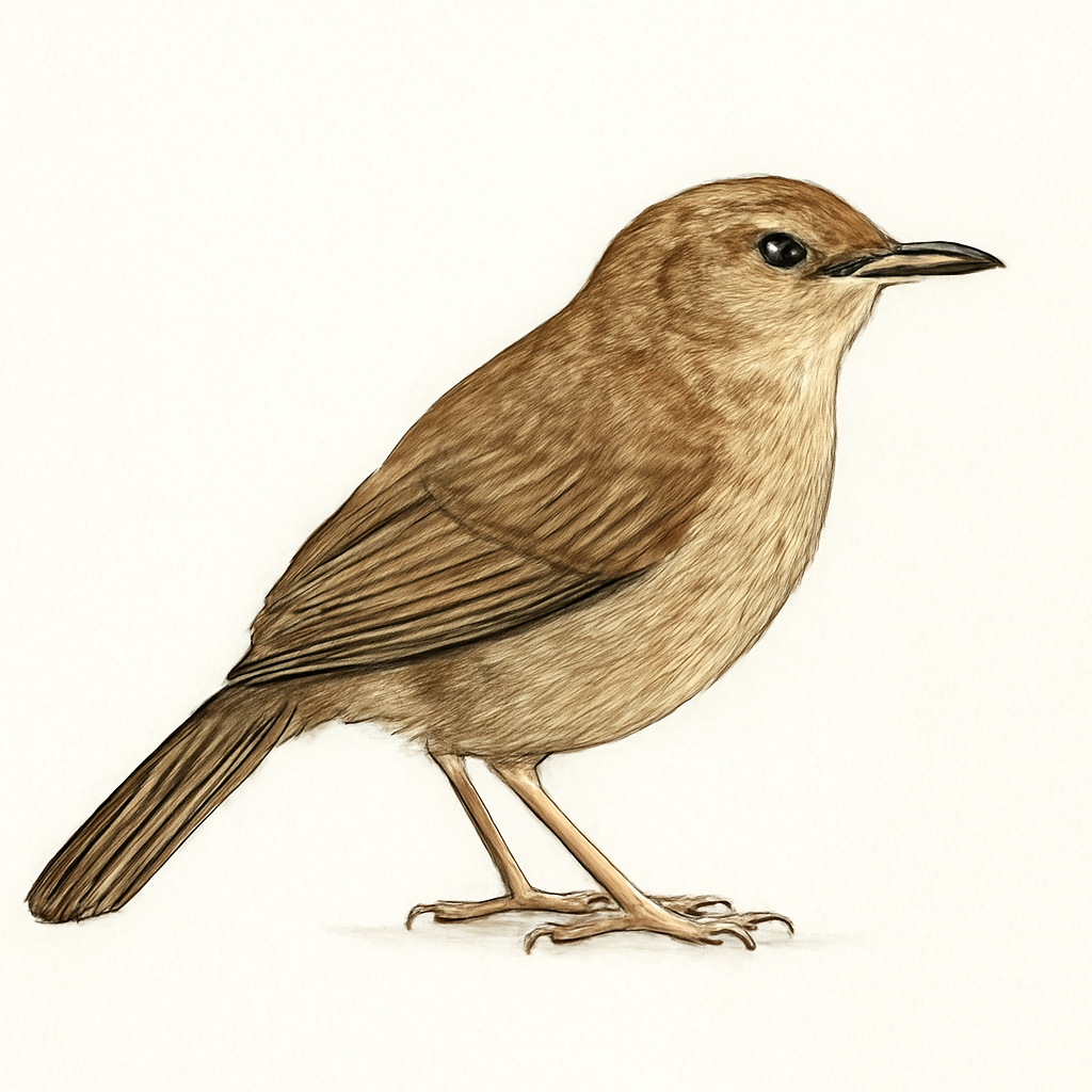 Common Babbler illustration