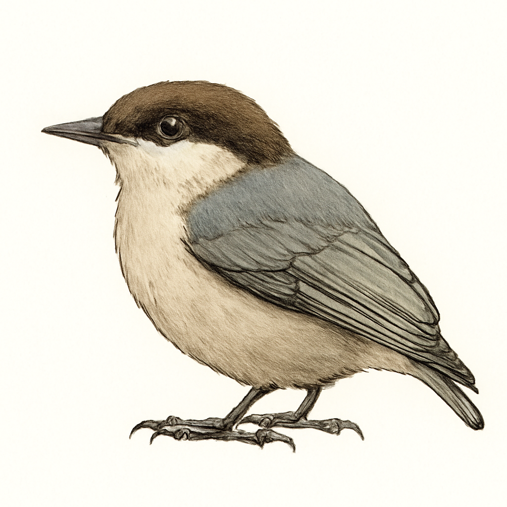 Illustration de Sittelle pygmée