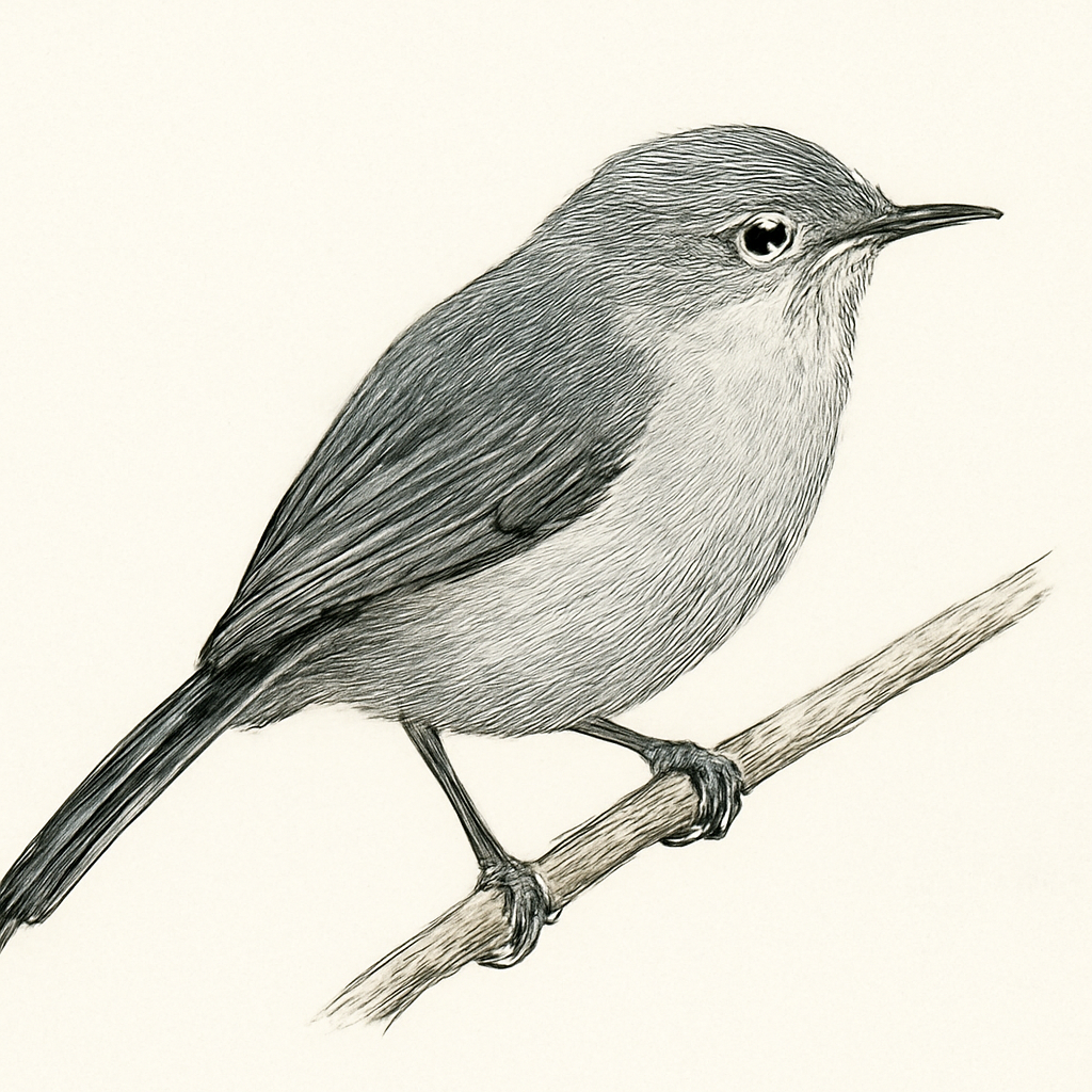 Illustration von Inambarimückenfänger