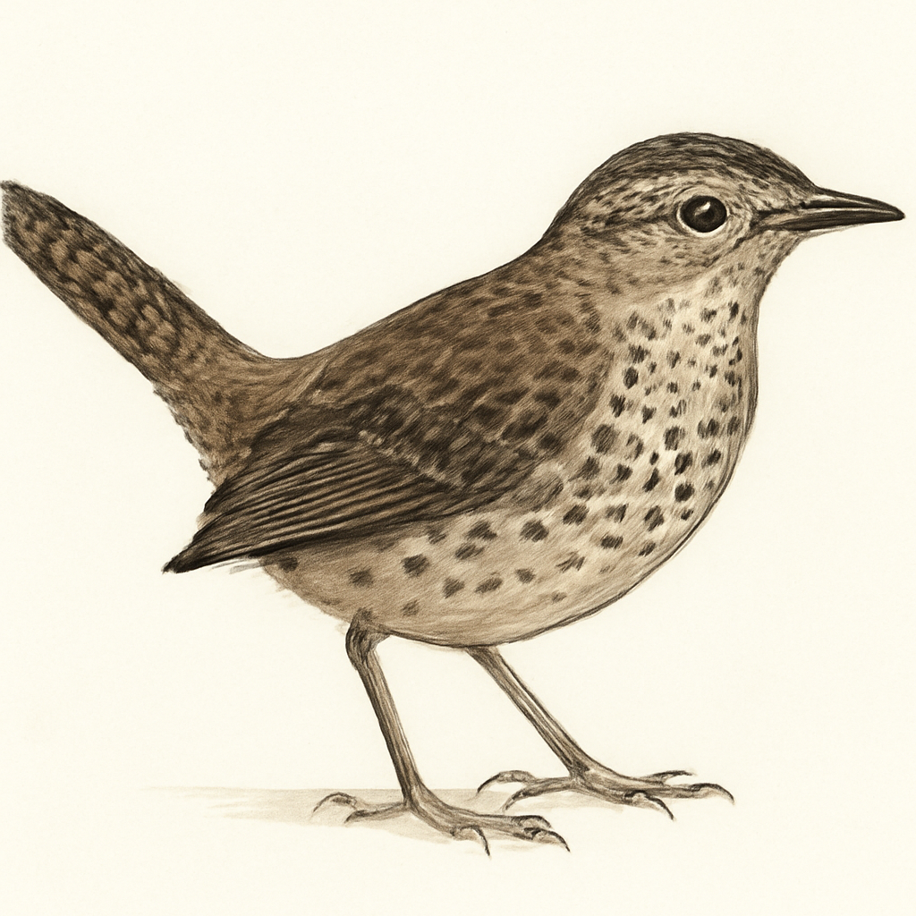 Illustrazione di Speckle-breasted Wren