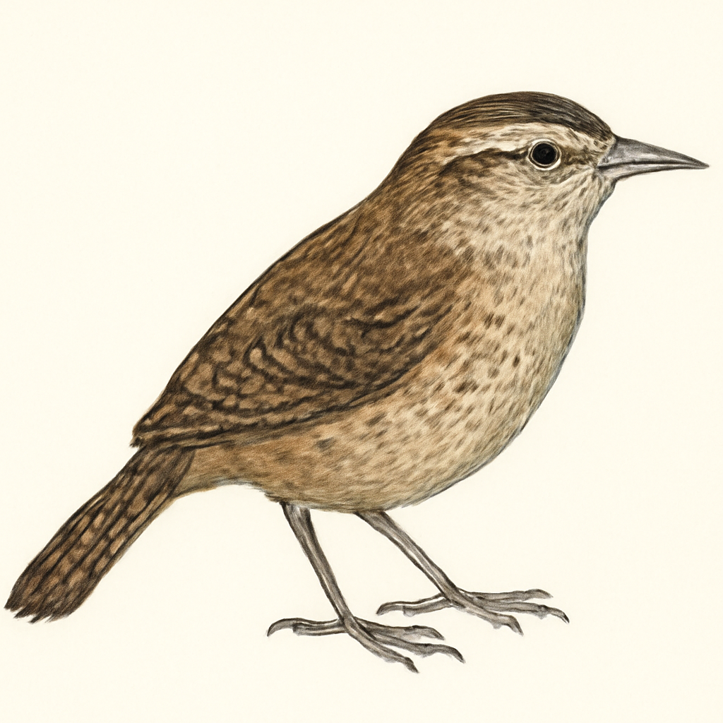 Illustrazione di Sinaloa Wren
