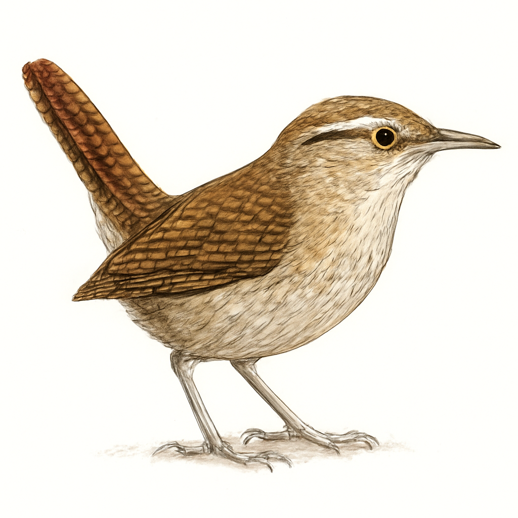 Ilustración de Cucarachero de Zeledón