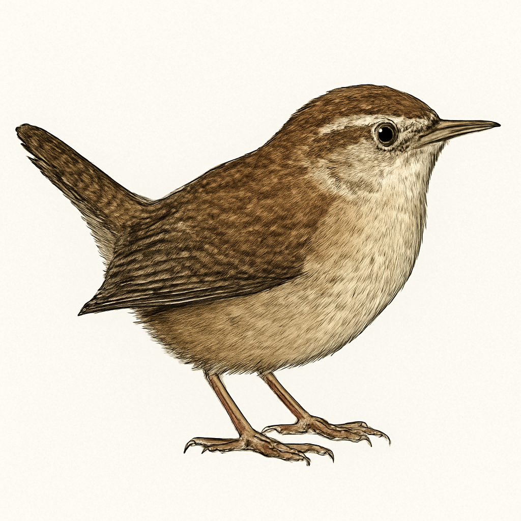 Isthmian Wren illustration