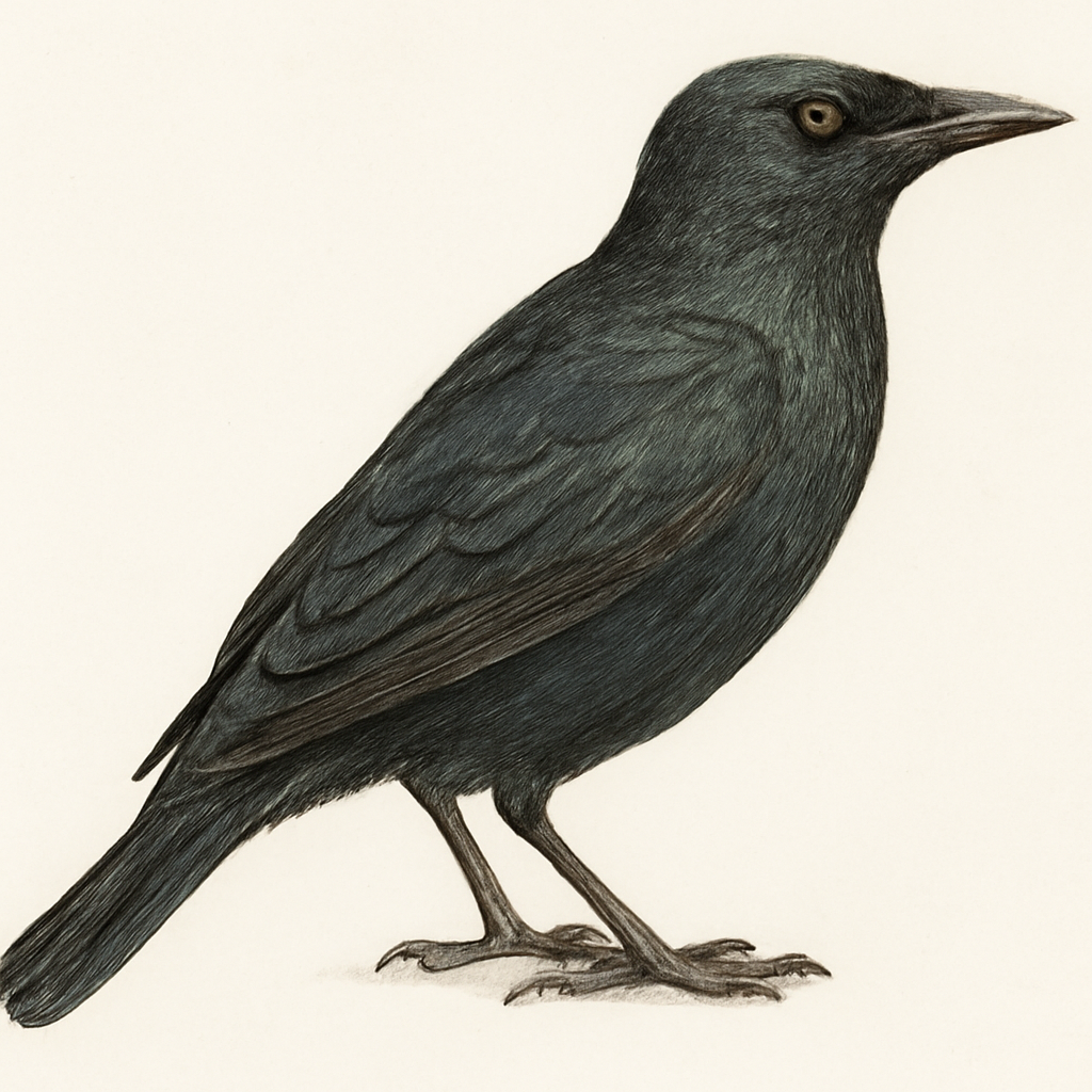 Illustrazione di Moluccan Starling
