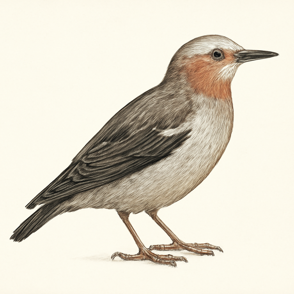 Illustration von Violettrückenstar