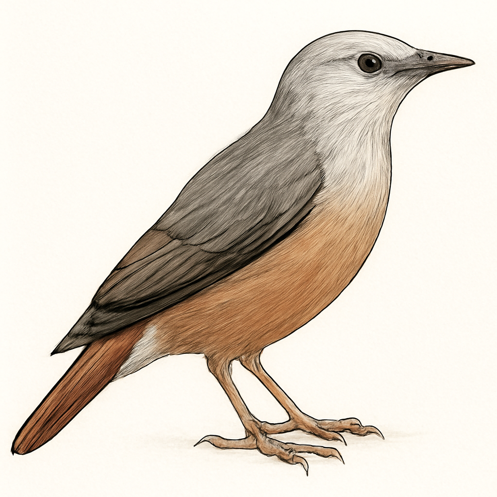 Illustration von Graukopfstar