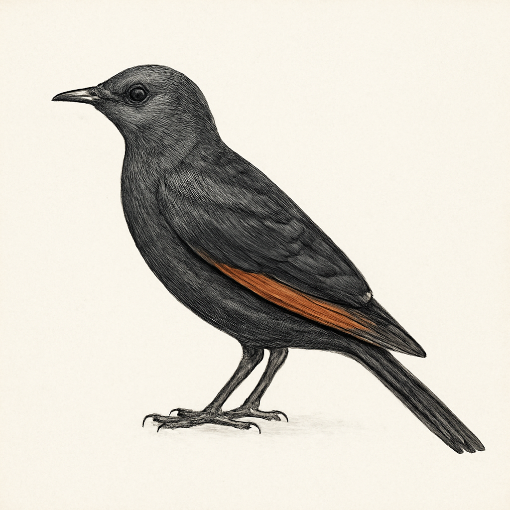 Illustration de Rufipenne morio