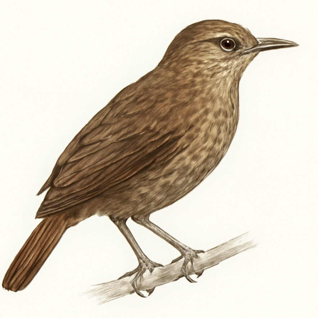 Illustration de Trembleur brun