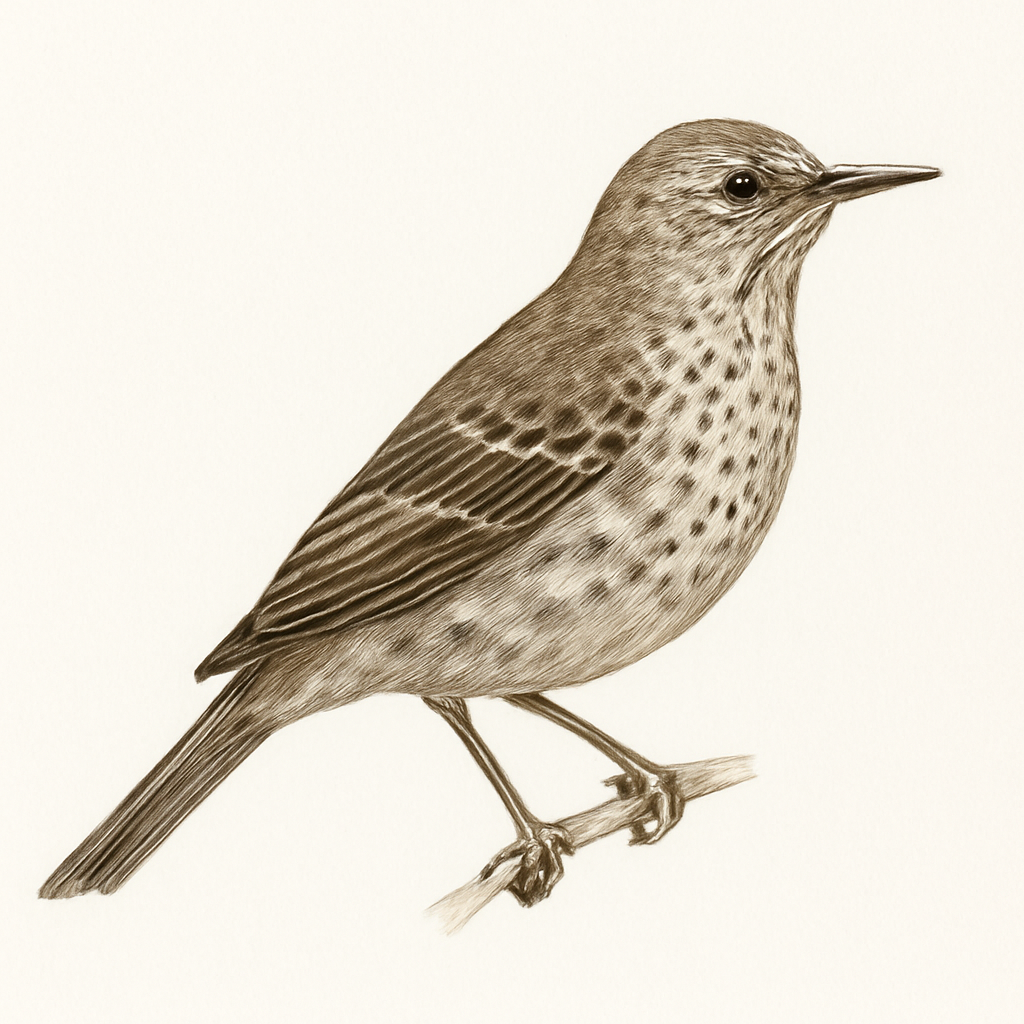 Ilustração de sage thrasher
