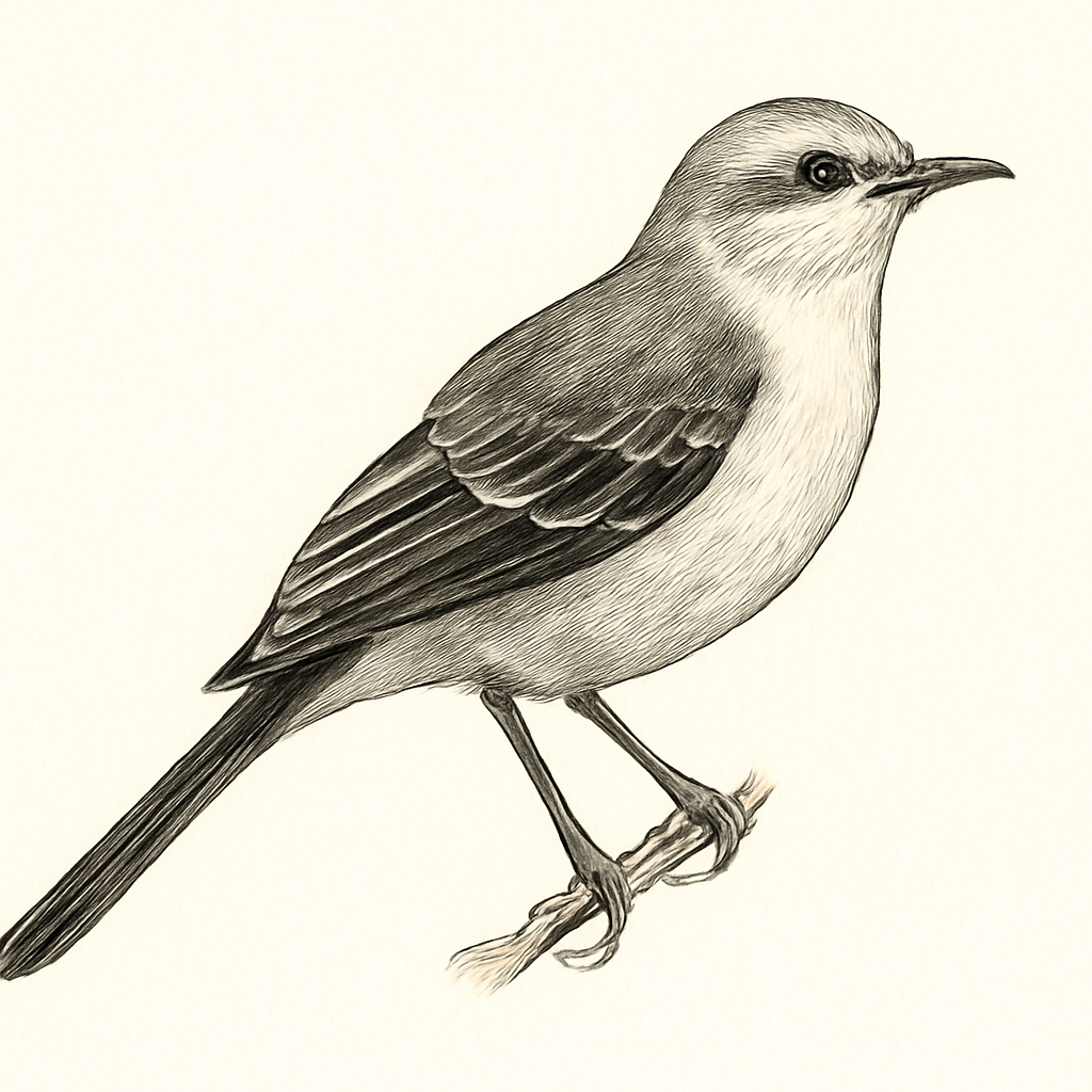 Illustration de Moqueur des savanes