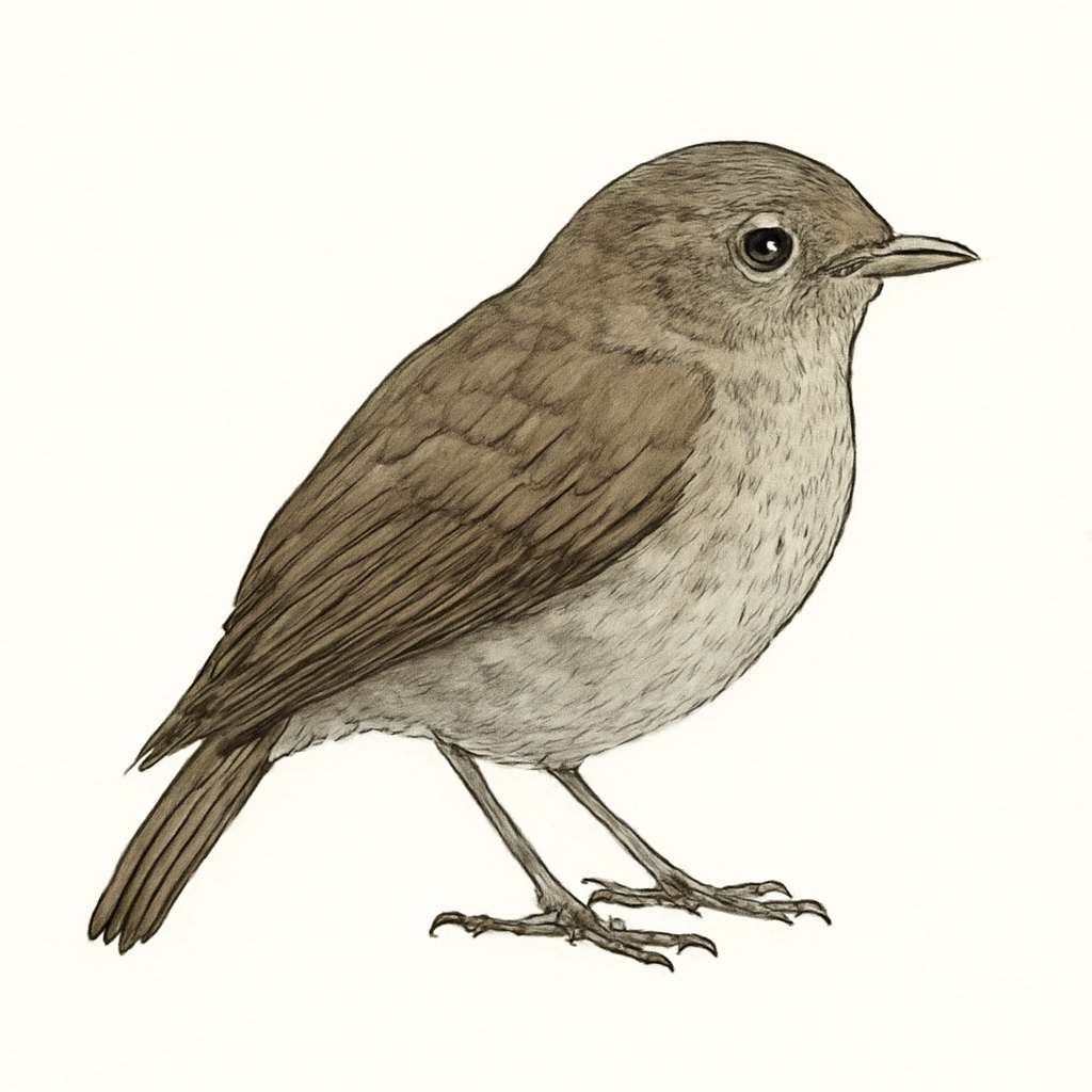 Ilustração de puaiohi