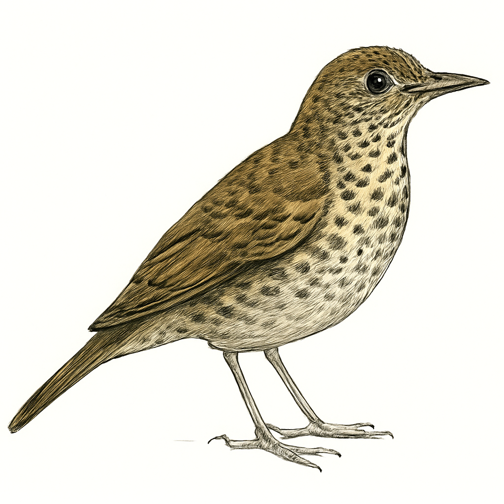 Illustration de Grive de Dixon