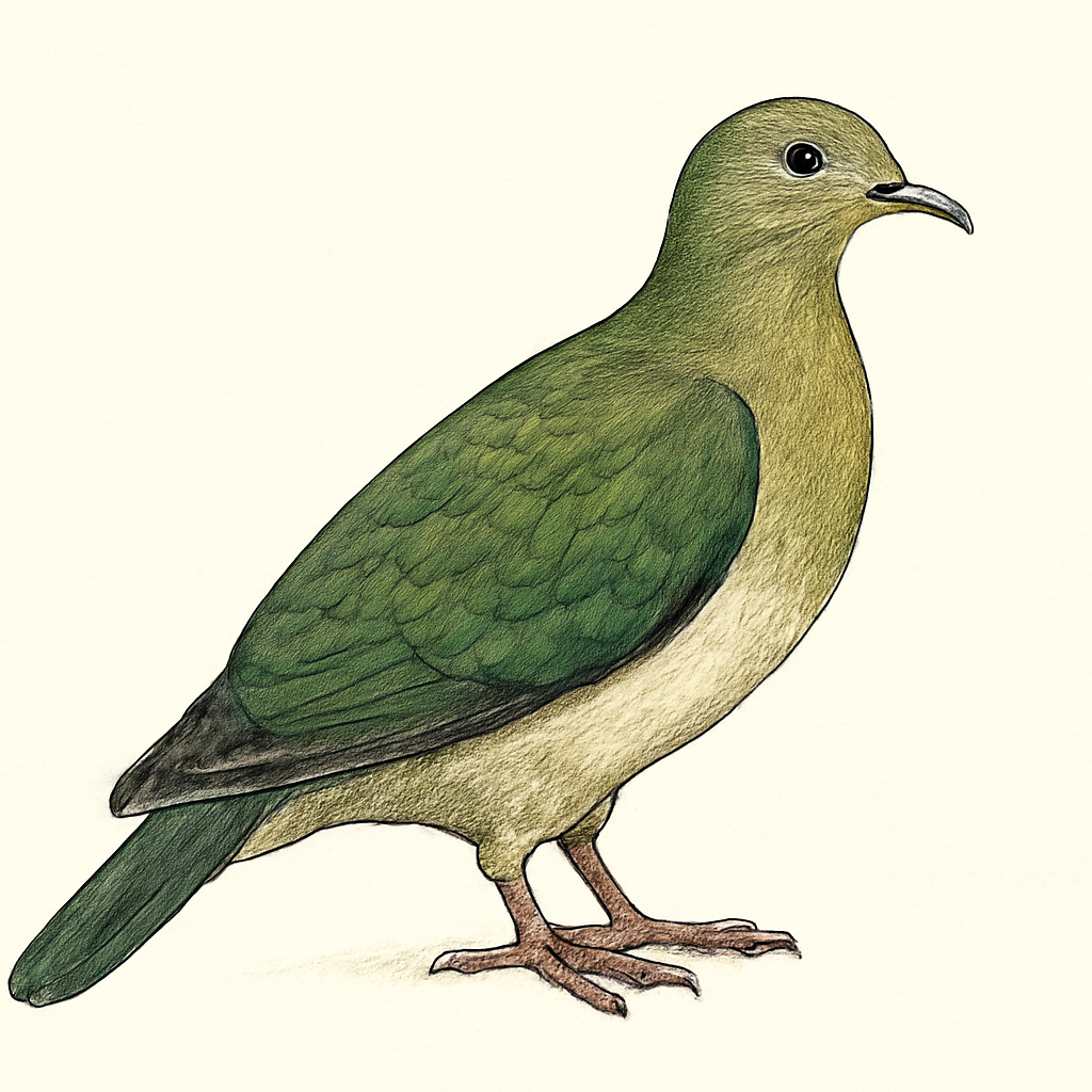 Illustration de Carpophage de Pauline