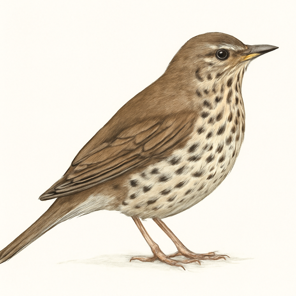 Song Thrush illustration