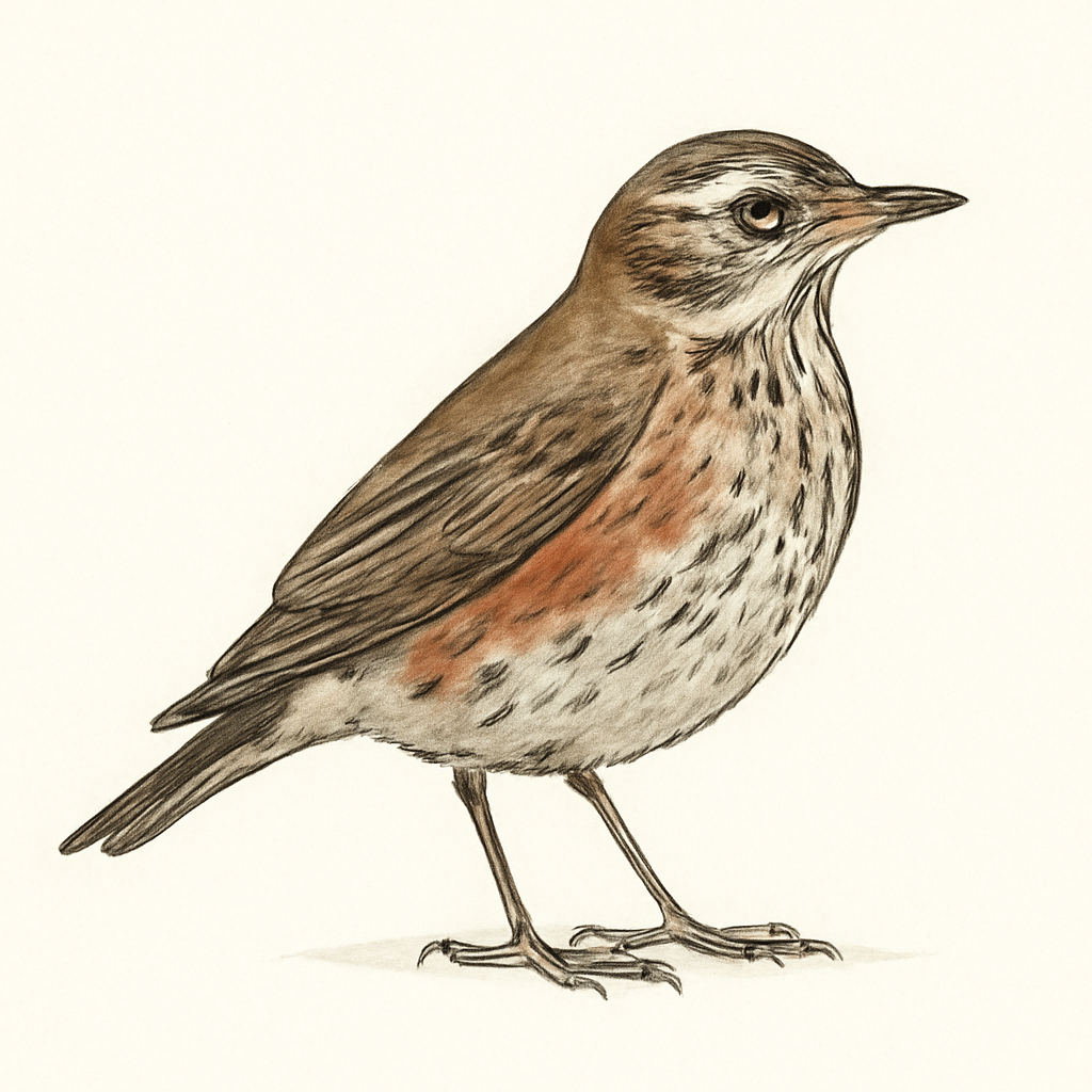 Redwing illustration