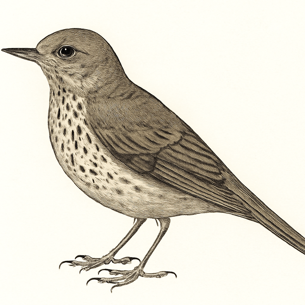 Illustration von Cabanisdrossel