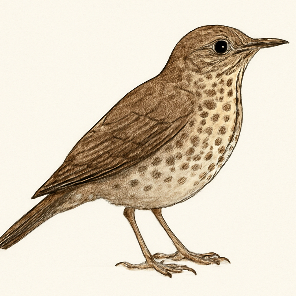 Illustrazione di Forest Thrush