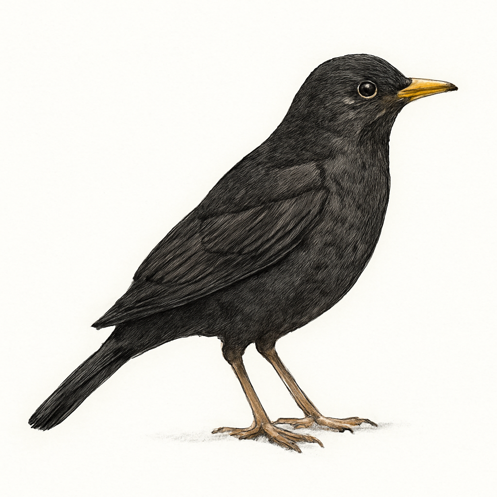 Illustration von Guatemaladrossel