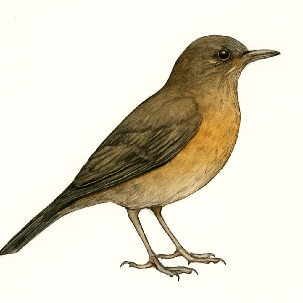 Illustration de Merle africain