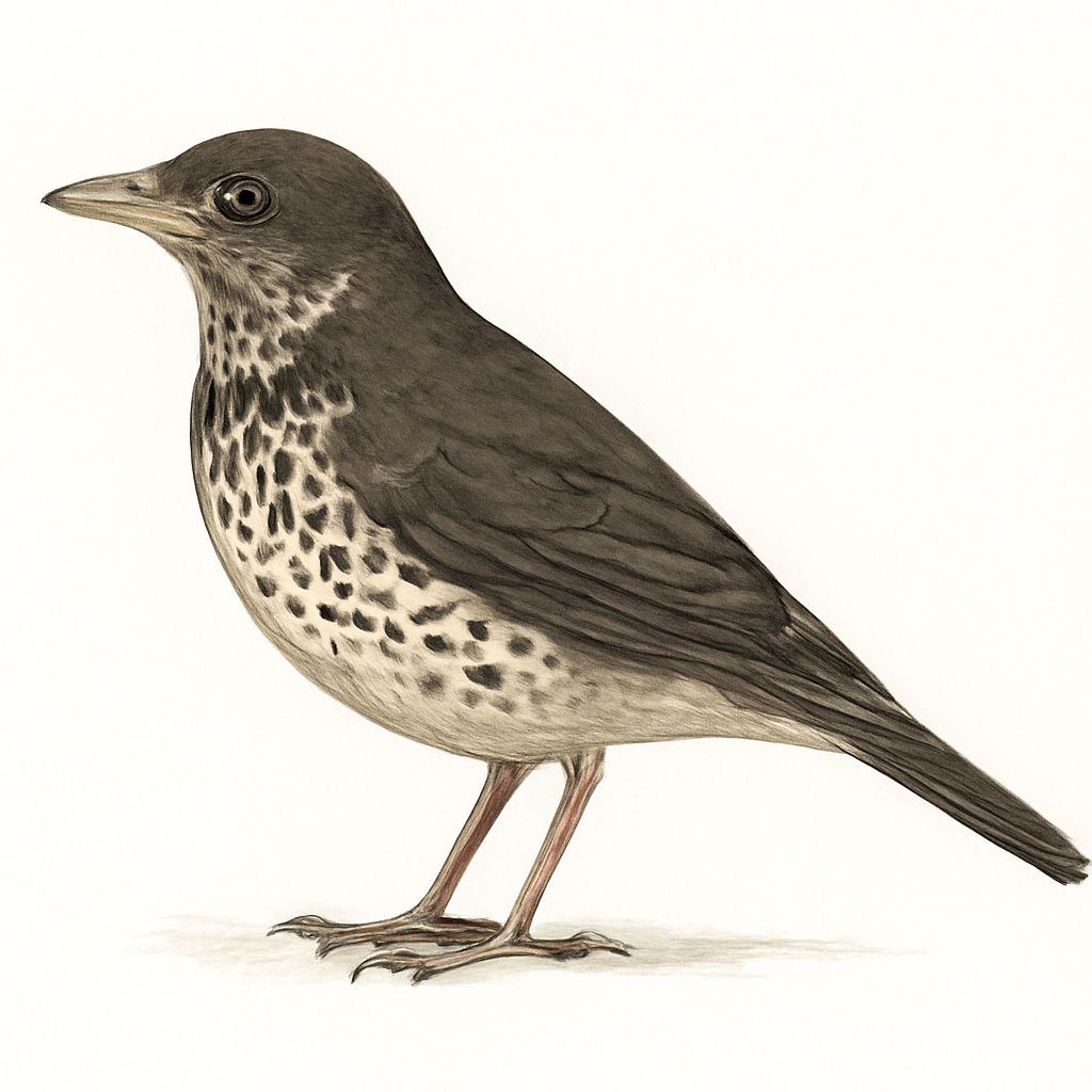 Illustrazione di Japanese Thrush