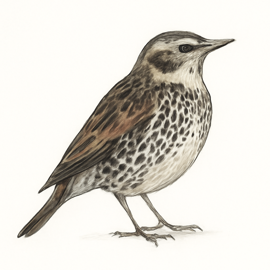 Ilustración de Zorzal Eunomo