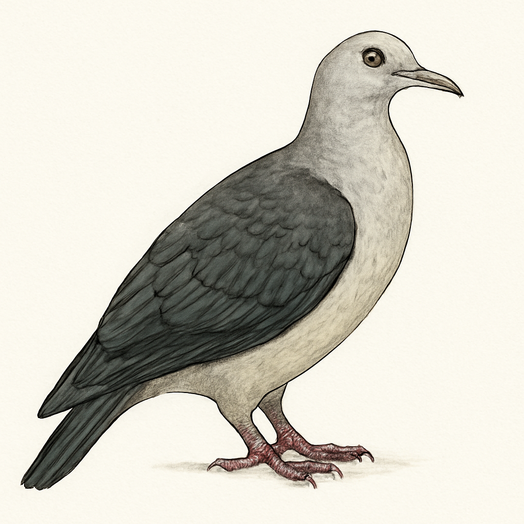 Illustration de Carpophage meunier