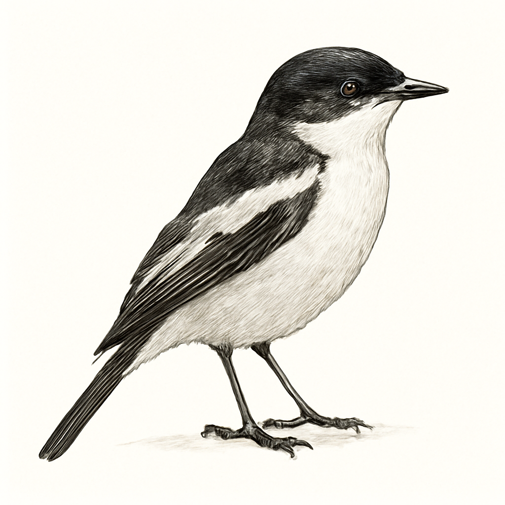 Illustrazione di Fiscal Flycatcher