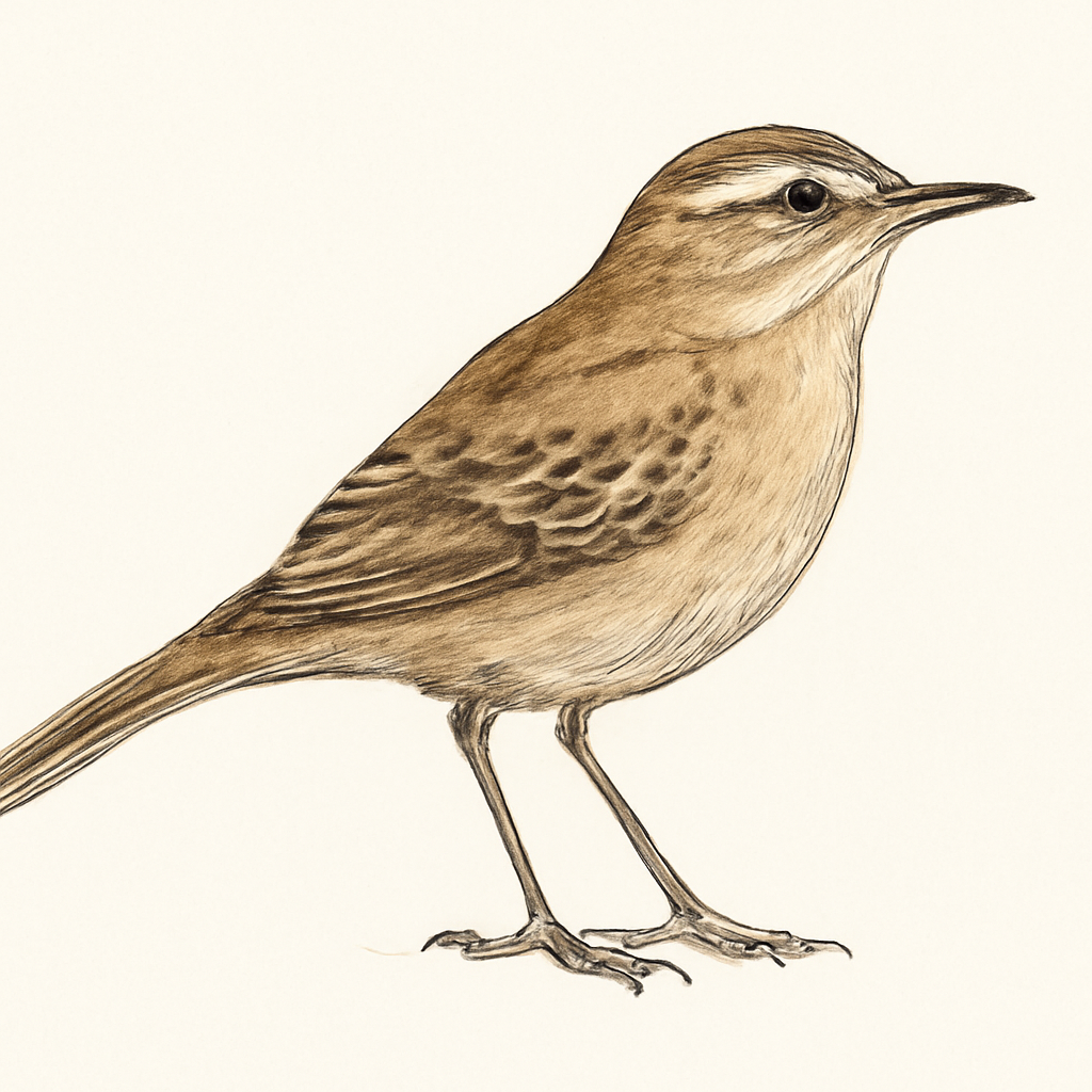 Ilustración de Alzacola del Kalahari