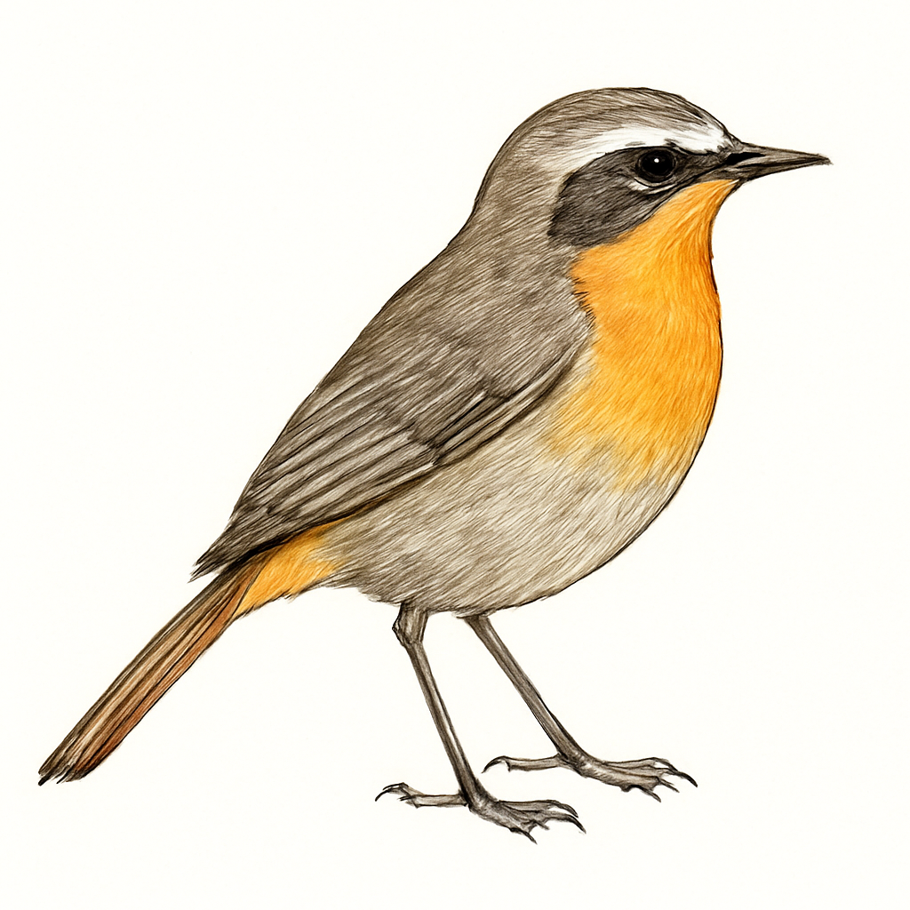 Illustratie van Kaapse lawaaimaker