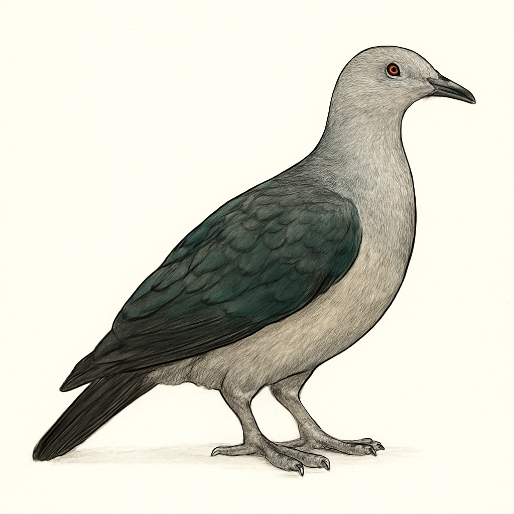 Zoe's Imperial-Pigeon illustration