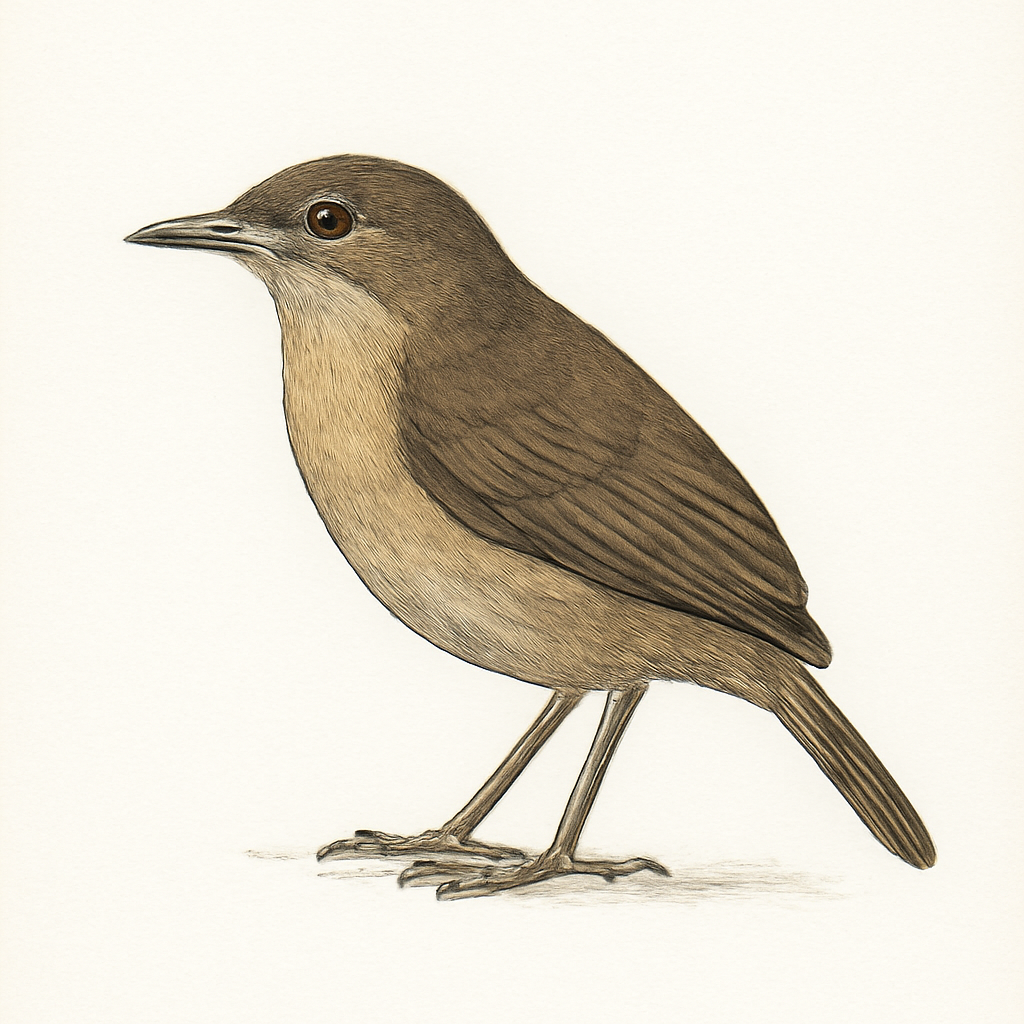 Illustration von Thyolobraunschwanz