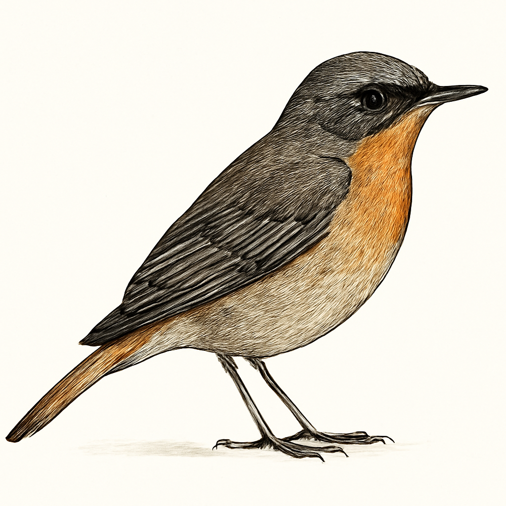 Illustration de Rossignol siffleur