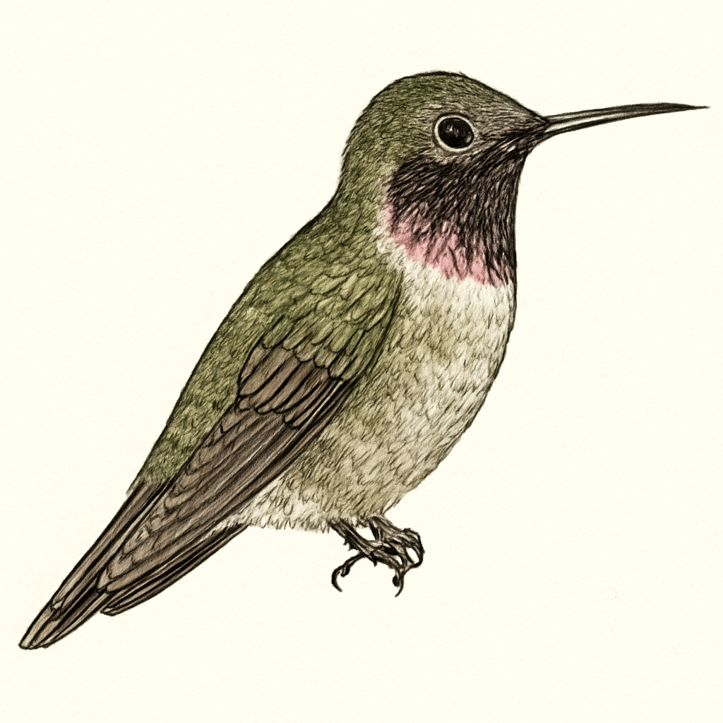 Illustration de Rossignol à gorge noire